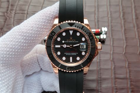 replica rose gold master control watch|rolex yacht master clone.